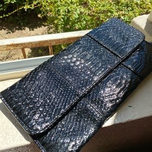 Leather Clutch Purse